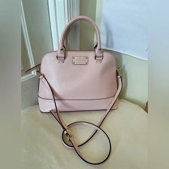 Kate Spade Blush Pink Satchel and Wallet EUC - Picture 12 of 12